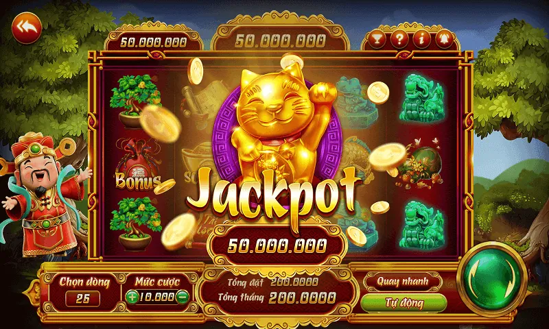 Trò chơi slot mới ra mắt trên dagac3 apk