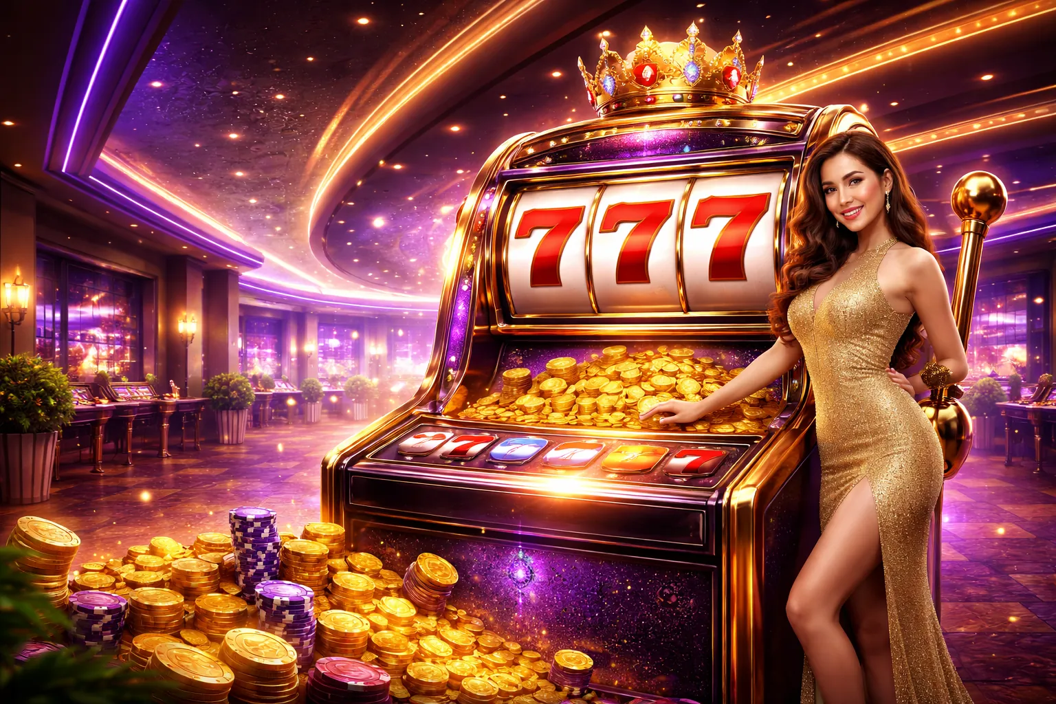 Trải nghiệm trò chơi Slot đỉnh cao trên dagac3 apk